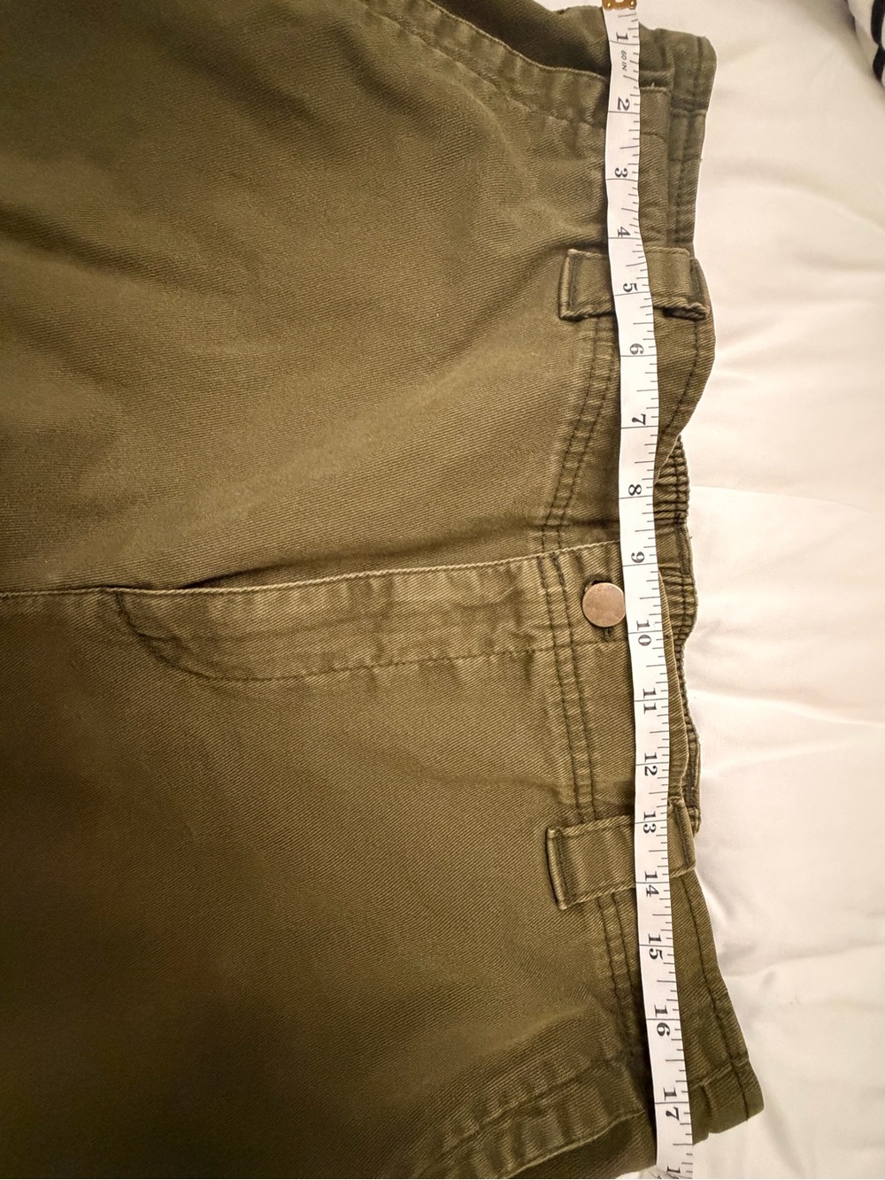 Old Navy Olive Green Balloon Cargo Jogger Pants - Picture 13 of 16
